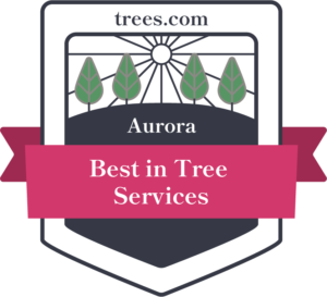 Aurora Trees Services Badges